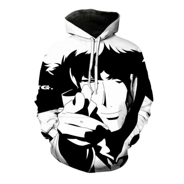 Cowboy Bebop Hoodie - Bang Bang Cowboy Bepop Pullover Hoodie