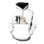 Cowboy Bebop Hoodie - Jail Line  Up Pullover Hoodie