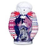 Darling In The Franxx Hoodie - Caged Darlings Pullover Hoodie