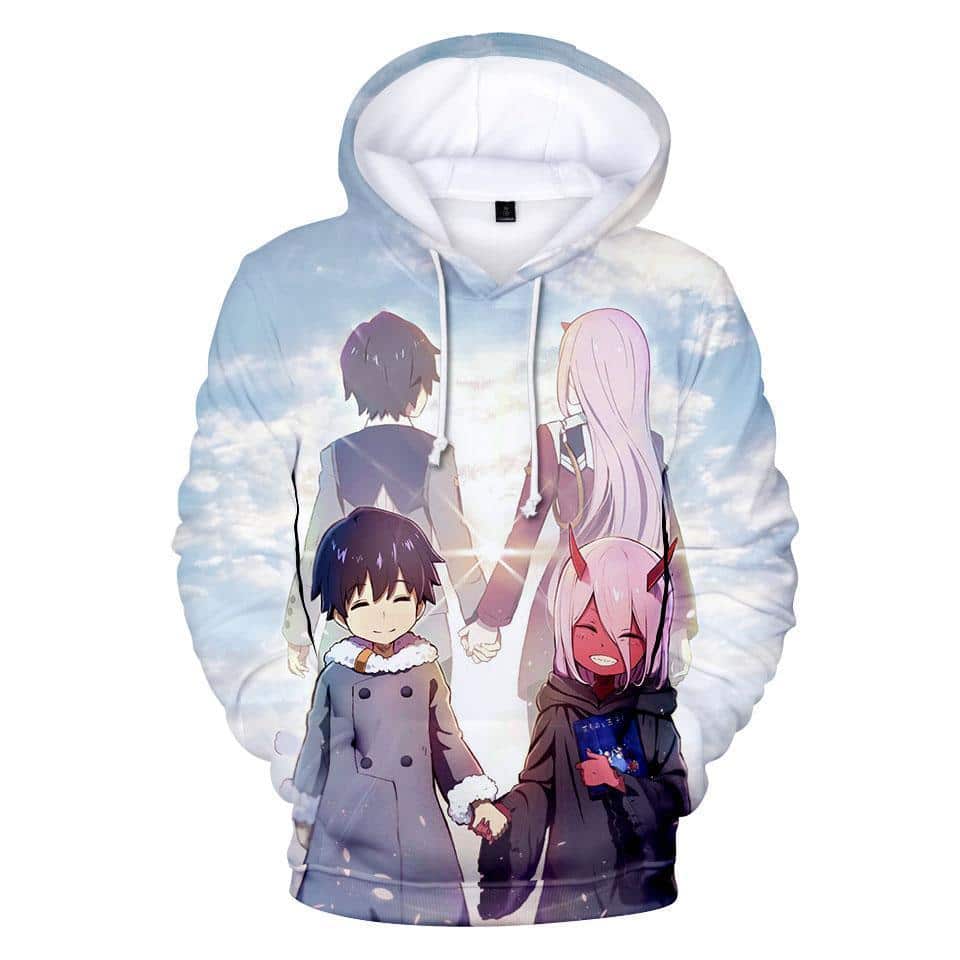 Darling In The Franxx Hoodie - Darlings In The Sky Pullover Hoodie