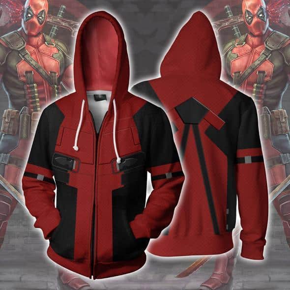 Deadpool Hoodie Jacket