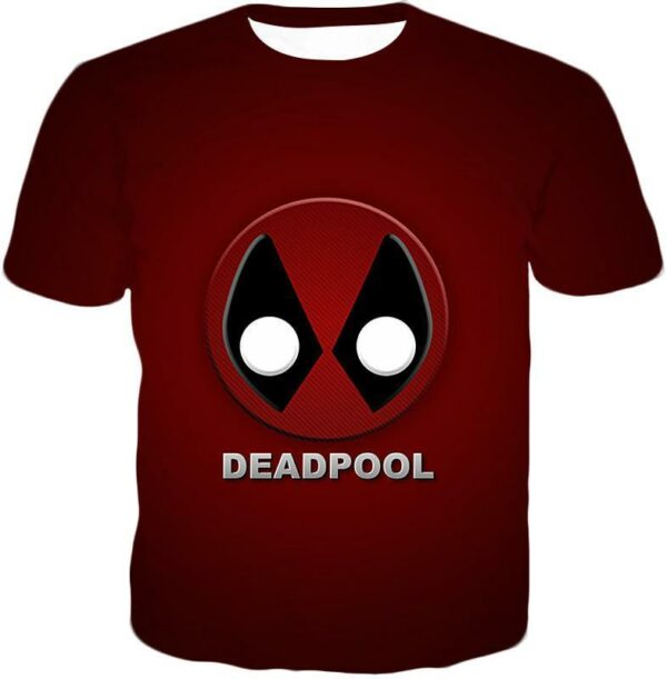 Deadpool Hoodie - Marvel’s Deadpool Graphic Logo Red Hoodie - T-Shirt