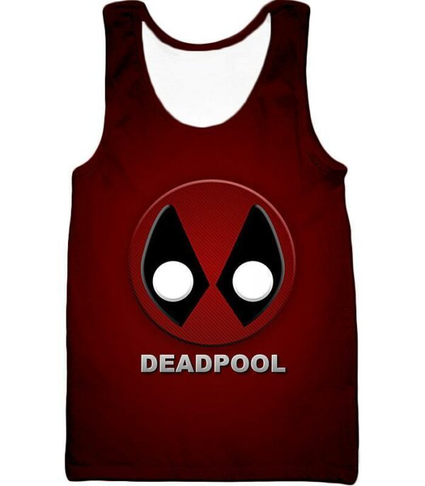 Deadpool Hoodie - Marvel’s Deadpool Graphic Logo Red Hoodie - Tank Top