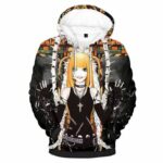 Misa Amane Hoodie - Death Note Apparel Hoodie