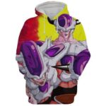 DBZ Hoodies - Frieza Saga Transformation Dragon Ball Z 3D Graphic Hoodie