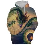 Dragon Ball Shenron 3D Hoodie- Dragon Ball Jacket Hoodie