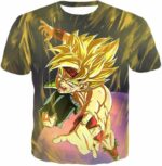 Dragon Ball Super Bardock The Super Saiyan Anime Black Hoodie - T-Shirt