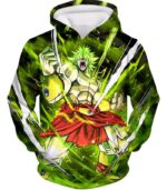 Dragon Ball Super Broly Legendary Super Saiyan Graphic Anime Hoodie