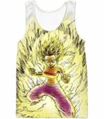 Dragon Ball Super Caulifla The Female Super Saiyan Cool Art White Hoodie - Tank Top