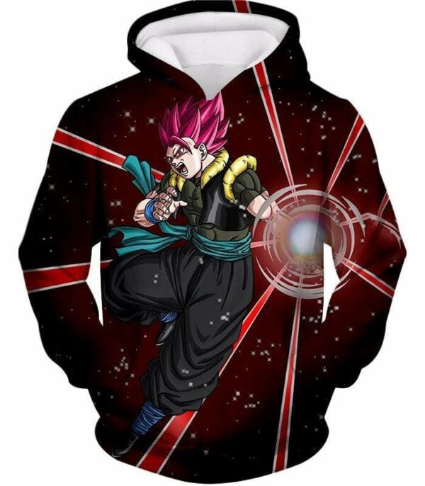 Dragon Ball Super Cool Gogeta Xeno Super Saiyan God Action Hoodie - Hoodie