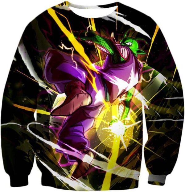 Dragon Ball Super Cool Hero Piccolo Anime Zip Up Hoodie - Sweatshirt