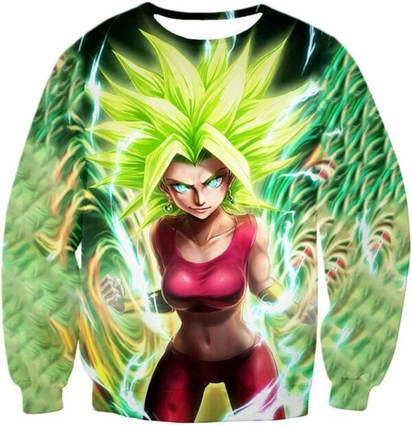 Dragon Ball Super Cool Legendary Super Saiyan Kale Graphic Hoodie - DBZ Clothing Hoodie - Sweatshirt