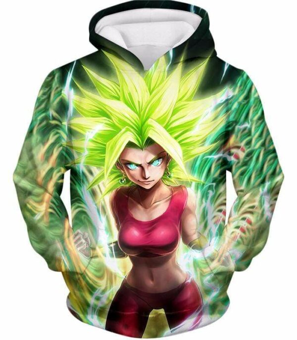 Dragon Ball Super Cool Legendary Super Saiyan Kale Graphic Hoodie - DBZ Clothing Hoodie