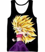 Dragon Ball Super Cool Saiyan Caulifla Super Saiyan 3 Black Hoodie - Dragon Ball Z Hoodie - Tank Top