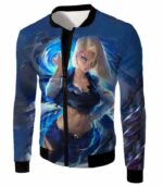 Dragon Ball Super Deadly Mecha Warrior Android 18 Graphic Hoodie - Jacket