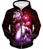 Dragon Ball Super Dragon Ball FighterZ Android 21 Graphic Action Hoodie - DBZ Clothing Hoodie - Zip Up Hoodie