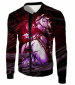 Dragon Ball Super Dragon Ball FighterZ Android 21 Graphic Action Zip Up Hoodie - DBZ Clothing Hoodie - Jacket