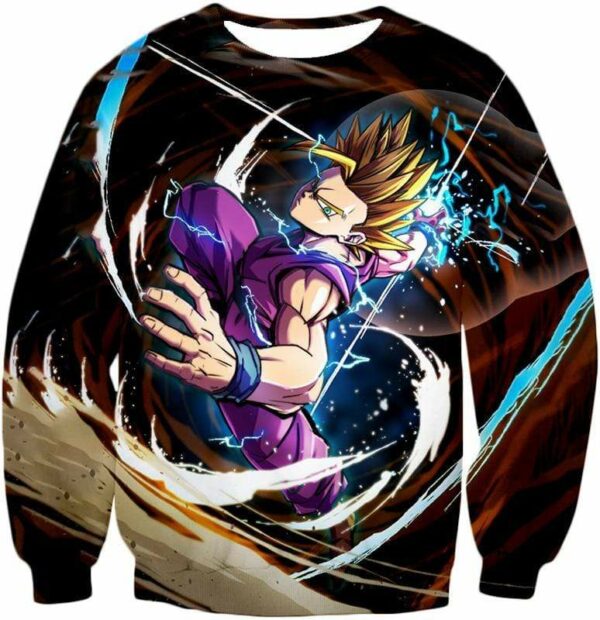 Dragon Ball Super Favourite Fighter Gohan Super Saiyan Zip Up Hoodie - Dragon Ball Z Hoodie - Sweatshirt