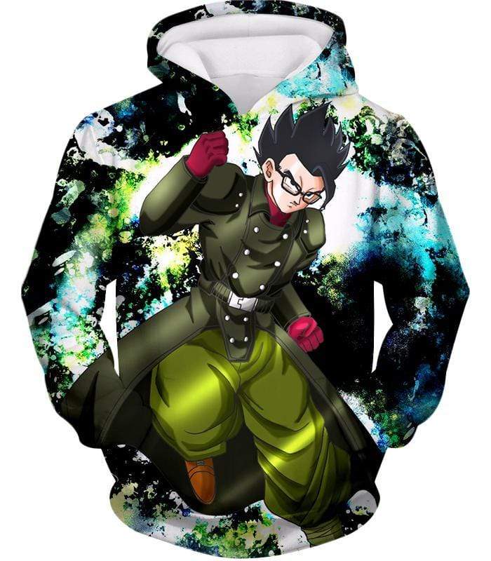 Dragon Ball Super Favourite Hero Gohan Cool Action Graphic Hoodie - DBZ Clothing Hoodie
