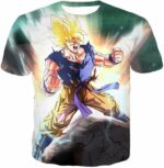 Dragon Ball Super Favourite Hero Goku Super Saiyan 2 Action Hoodie - Dragon Ball Super Hoodie - T-Shirt