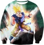 Dragon Ball Super Favourite Hero Goku Super Saiyan 2 Action Hoodie - Dragon Ball Super Hoodie - Sweatshirt