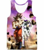 Dragon Ball Super Fighters Goku X Frieza Graphic Hoodie - Dragon Ball Hoodie - Tank Top