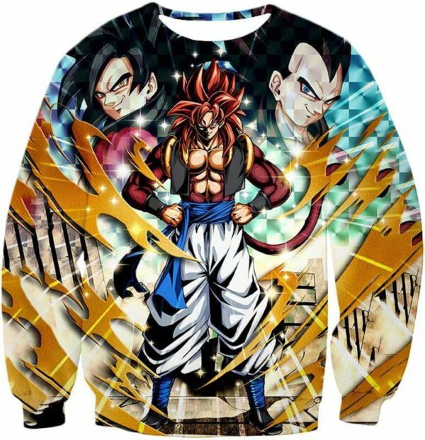 Dragon Ball Super Fusion Xeno Gogeta Cool Graphic Hoodie - Sweatshirt