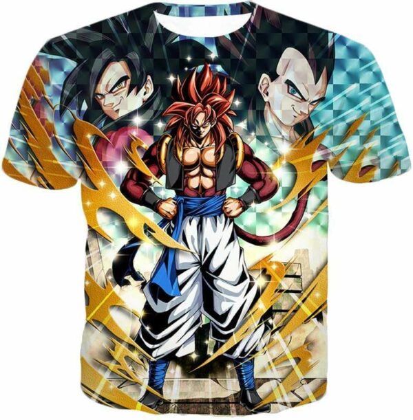 Dragon Ball Super Fusion Xeno Gogeta Cool Graphic Hoodie - T-Shirt