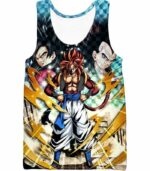 Dragon Ball Super Fusion Xeno Gogeta Cool Graphic Hoodie - Tank Top