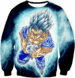 Dragon Ball Super Godly Form Super Saiyan Blue Vegito Cool Hoodie - Sweatshirt