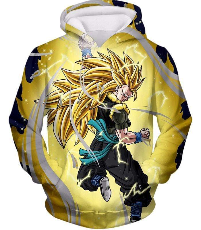 Dragon Ball Super Gogeta Xeno Super Saiyan 3 Form Action Hoodie - Hoodie