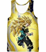 Dragon Ball Super Gogeta Xeno Super Saiyan 3 Form Action Zip Up Hoodie - Tank Top