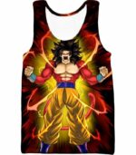 Dragon Ball Super Goku Super Saiyan 4 Power Black Hoodie - Tank Top