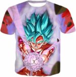 Dragon Ball Super Goku Super Saiyan Blue Godly Mode Hoodie - T-Shirt