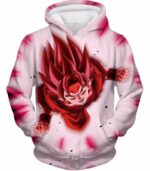 Dragon Ball Super Goku Super Saiyan God Power White Hoodie