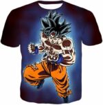 Dragon Ball Super Goku Ultra Instinct Mode Action Zip Up Hoodie - Dragon Ball Super Hoodie - T-Shirt