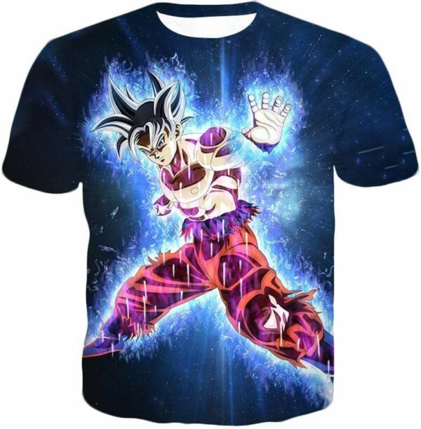 Dragon Ball Super Goku Ultra Instinct Power Cool Black Hoodie - Dragon Ball Hoodie - T-Shirt