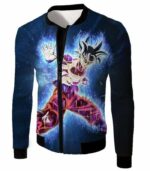 Dragon Ball Super Goku Ultra Instinct Power Cool Black Zip Up Hoodie - Dragon Ball Hoodie - Jacket