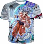 Dragon Ball Super Hero Super Saiyan White Goku Action Hoodie - Dragon Ball Hoodie - T-Shirt