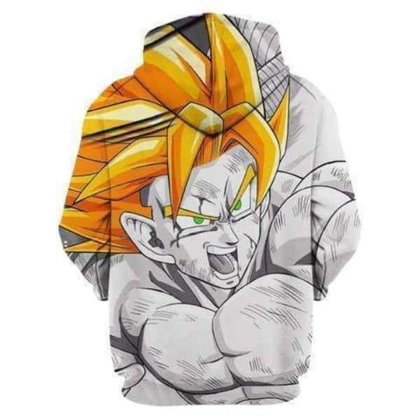 Dragon Ball Super Incredible Warrior Goku Super Saiyan 3 Cool Black Hoodie