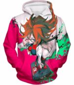 Dragon Ball Super Incredibly Intelligent Android 21 Cool Zip Up Hoodie - Dragon Ball Super Hoodie - Hoodie