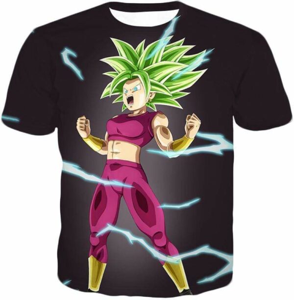 Dragon Ball Super Legendary Super Saiyan Kale Cool Black Hoodie - DBZ Clothing Hoodie - T-Shirt