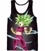 Dragon Ball Super Legendary Super Saiyan Kale Cool Black Zip Up Hoodie - DBZ Clothing Hoodie - Tank Top