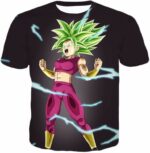 Dragon Ball Super Legendary Super Saiyan Kale Cool Black Zip Up Hoodie - DBZ Clothing Hoodie - T-Shirt