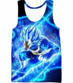 Dragon Ball Super Prince Vegeta Super Saiyan Blue Ultimate Anime Graphic Action Hoodie - DBZ Hoodie - Tank Top