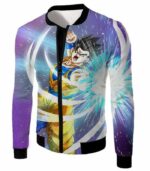 Dragon Ball Super Saiyan Hero Gohan Action Hoodie - DBZ Hoodie - Jacket