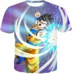 Dragon Ball Super Saiyan Hero Gohan Action Hoodie - DBZ Hoodie - T-Shirt