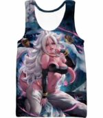 Dragon Ball Super Sexy Evil Android 21 Intelligent Creation Cool Black Hoodie - DBZ Clothing Hoodie - Tank Top