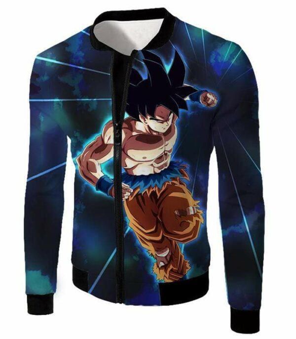 Dragon Ball Super Super Action Warrior Goku Ultra Instinct Cool Hoodie - Dragon Ball Z Hoodie - Jacket