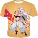 Dragon Ball Super Super Cute Evil Android 21 Anime Hoodie - DBZ Clothing Hoodie - T-Shirt